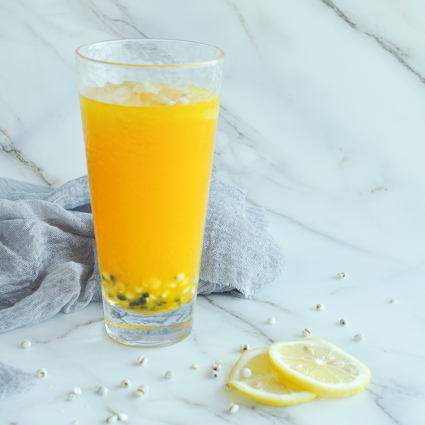 Lemon Barley and Passion Fruit Drink
