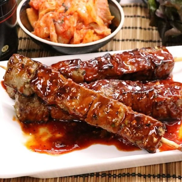 korean beef skewer