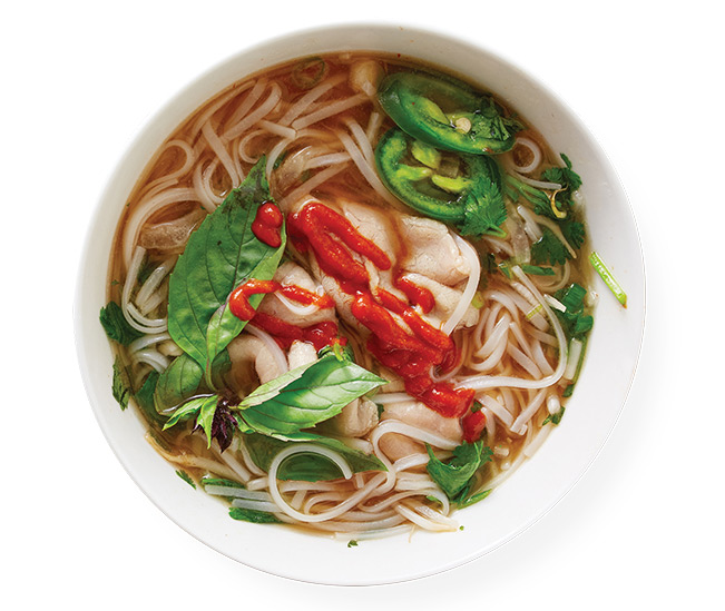 asian broth noodle bowl