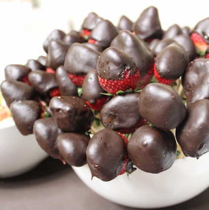 Chocolate Dipped Strawberries, Custom Culinary® Habanero Marinade