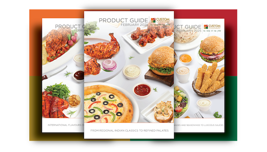 Custom Culinary IMEA Product Brochure Cover