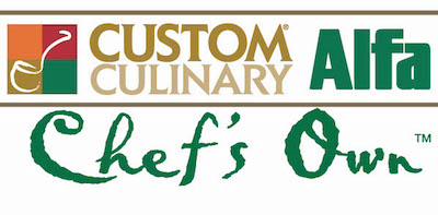 Custom Culinary Alfa Chef's Own Logo