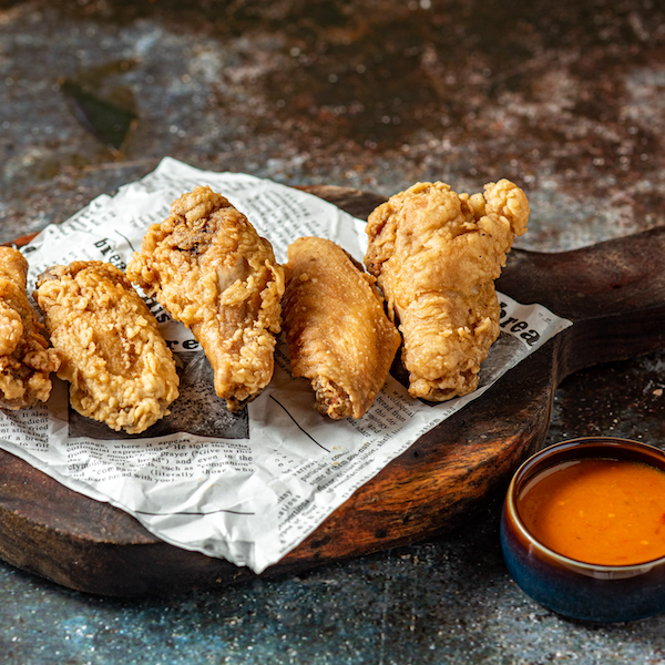 Crispy Breaded Chicken Wings