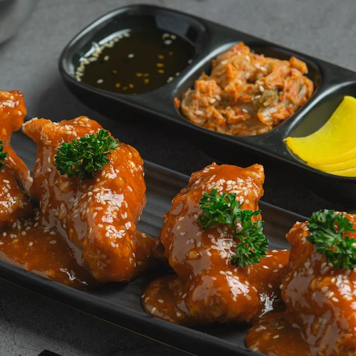 Spicy Korean Fried Chicken