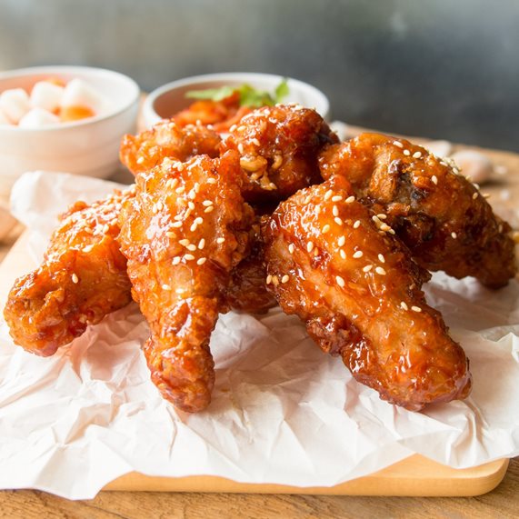 Spicy Crispy Korean Wings