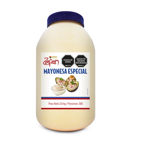 MAYONESA ESPECIAL Garrafa 3.6kg